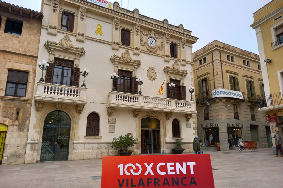 Neix la Plataforma ciutadana 100 x Cent Vilafranca