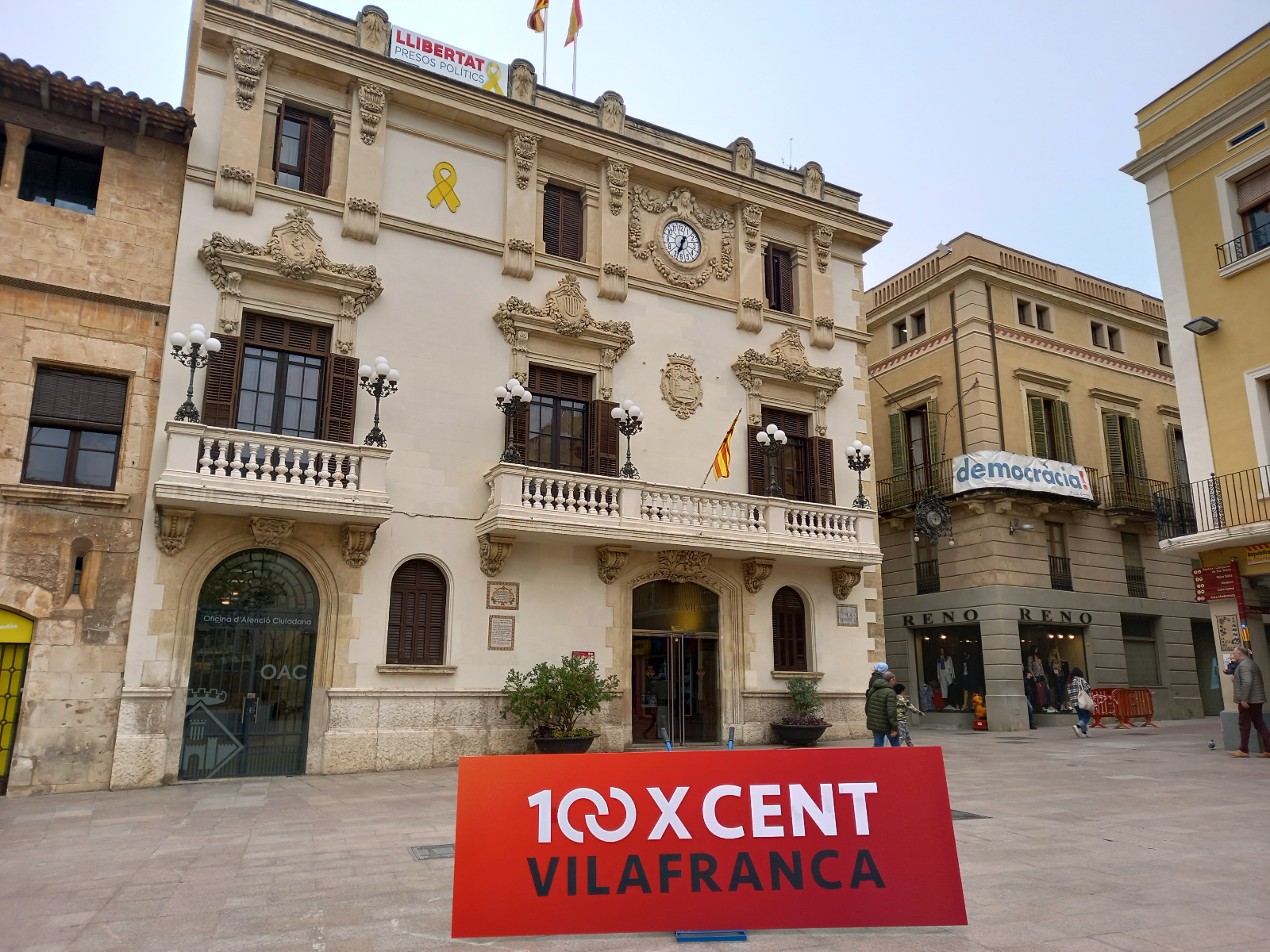 Neix la Plataforma ciutadana 100 x Cent Vilafranca
