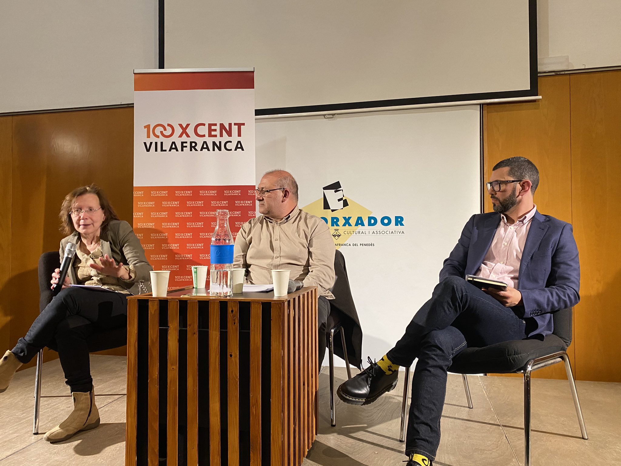 100xCent Vilafranca organitza un debat sobre seguretat amb experts: “No es tracta de securitzar el discurs, sinó de socialitzar la seguretat”